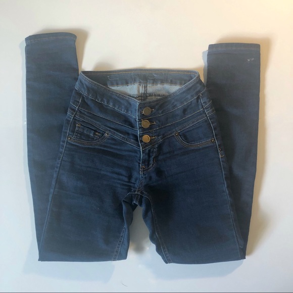 Rue21 high waisted jegging, freedom flex, EUC - Picture 1 of 3